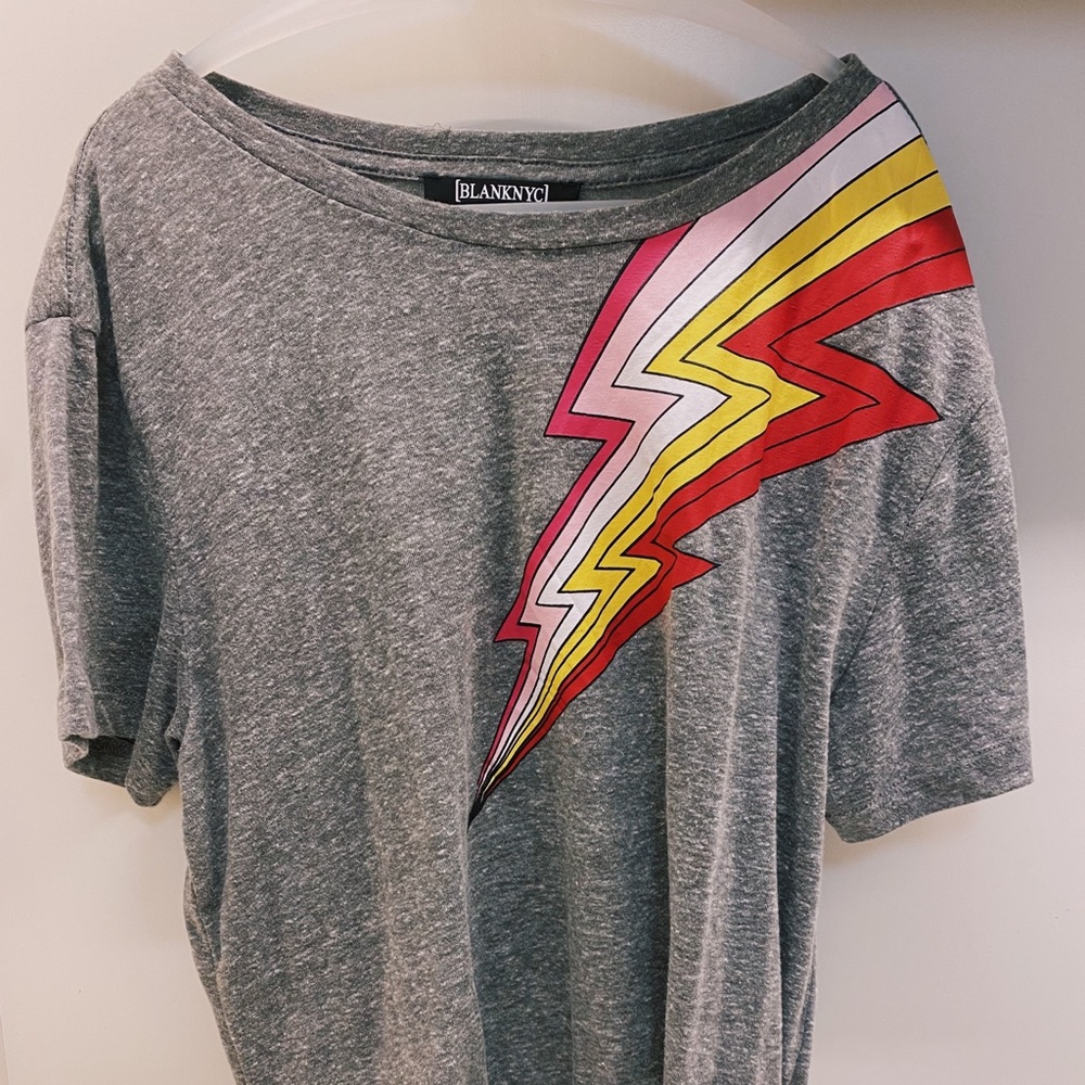 Blank NYC Lightening Bolt Tee